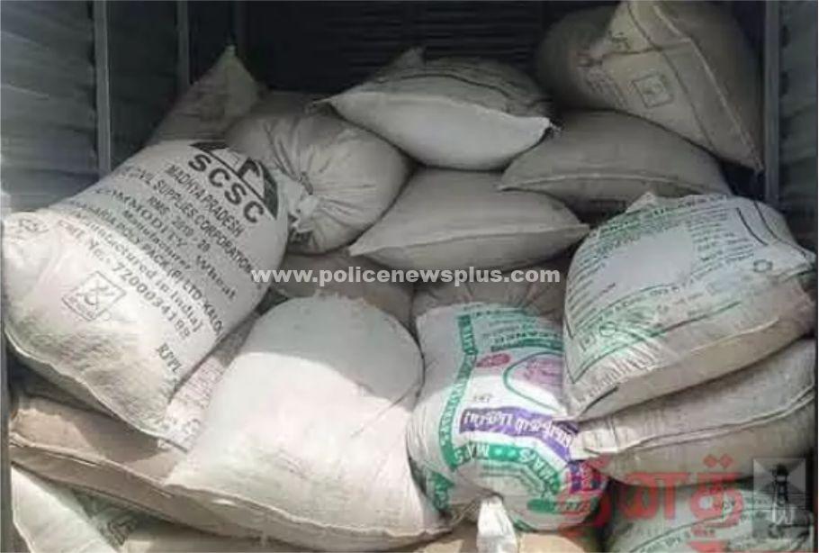 பதுக்கி வைக்கப்பட்டிருந்த, 3 டன் ரேஷன் அரிசி பறிமுதல்!