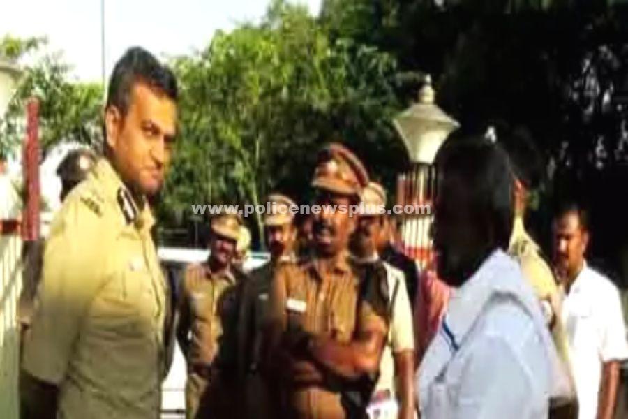 மருதுபாண்டியர்கள் நினைவிடத்தில், தென் மண்டல ஐ.ஜி. ஆய்வு!