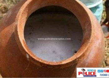 30 லிட்டர் கள் சிக்கியது- இருவர் ஓட்டம்