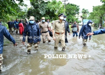 பூந்தமல்லி காவலர் குடியிருப்பு காவல் ஆணையாளர் ஆய்வு