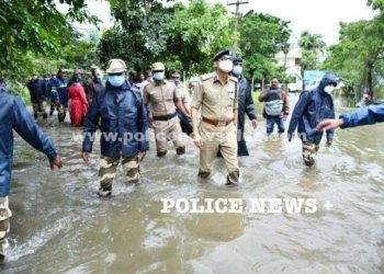 பூந்தமல்லி காவலர் குடியிருப்பு காவல் ஆணையாளர் ஆய்வு
