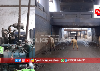 விரைந்து போக்குவரத்தை சரிசெய்த கோவை காவல்துறையினர்