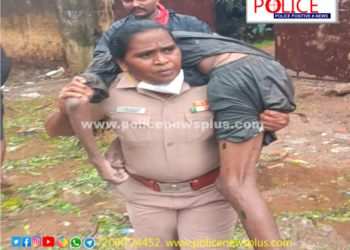 மயங்கிய நிலையில் கிடந்த வாலிபரை காப்பாற்றிய டி.பி. சத்திரம் காவல் நிலைய ஆய்வாளர்