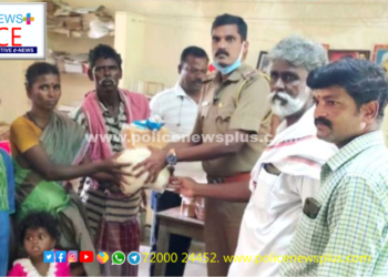 காஞ்சிபுரம் மாவட்ட காவல் துறை சார்பில் மக்களுக்கு அத்தியாவசிய பொருட்கள்