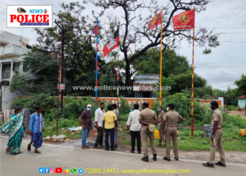 திருப்பரங்குன்றம் பகுதியில், திடீரென்று அகற்றப்பட்ட கட்சி கொடிகள்: