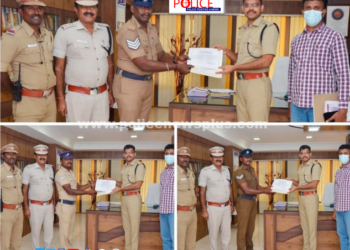 தப்பிச்சென்ற குற்றவாளியை அதிரடியாக சுற்றிவளைத்து மடக்கி பிடித்த காவலர்கள்