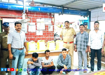 கஞ்சா விற்பனையில் ஈடுபட்ட திரிபுராவை சேர்ந்த மூவர் கைது.
