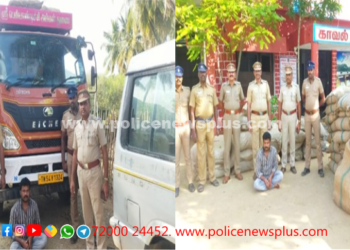 35 லட்சம் மதிப்புள்ள குட்காவை லாரியுடன் பறிமுதல் செய்த பஞ்சப்பள்ளி போலீசார்
