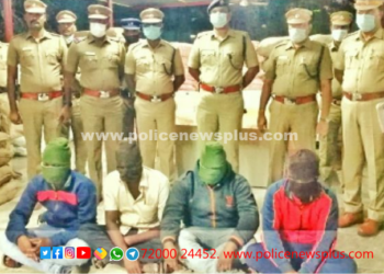 42 லட்சம் மதிப்பிலான 300 மூட்டைகள் குட்கா பொருட்கள் கைப்பற்றப்பட்டது.