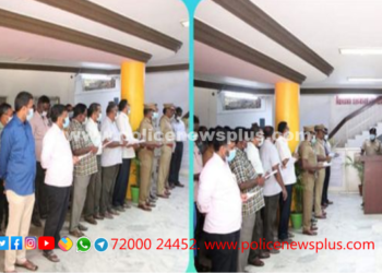 வேலூர் மாவட்ட காவல்துறை – டிசம்பர் 10 மனித உரிமைகள் தினம் உறுதிமொழி ஏற்பு