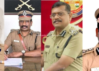 தமிழகம் முழுவதும் ஐபிஎஸ் அதிகாரிகள் இடமாற்றம்
