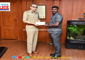 செல்போன் திருடமுயன்ற நபரை கையும் களவுமாக பிடித்த தலைமைக்காவலர்