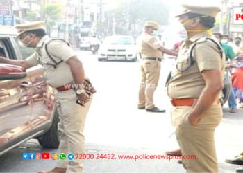 காஞ்சிபுரம் மாவட்ட மூன்றாவது வார முழு ஊரடங்கு பாதுகாப்பு பணி