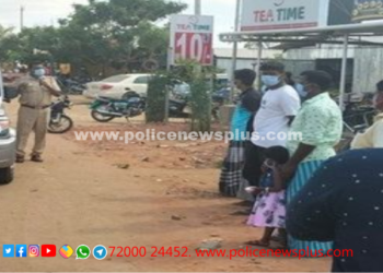 காவல் நிலைய ஆய்வாளர்  தலைமையில் பொதுமக்களுக்கு விழிப்புணர்வு