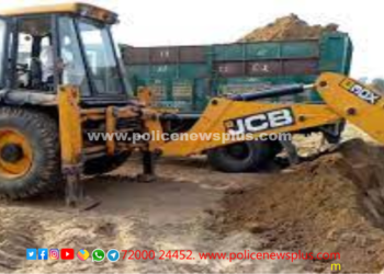 அரசு அனுமதியின்றி மணல் அள்ளிய இருவர் மீது வழக்கு பதிவு.