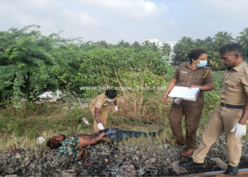 ரயிலில் அடிபட்டு வாலிபர் ஒருவர் பலி; போலீஸ் விசாரணை