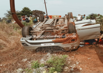 அம்பளிக்கை அருகே சாலை விபத்தில் இருவர் உயிரிழப்பு