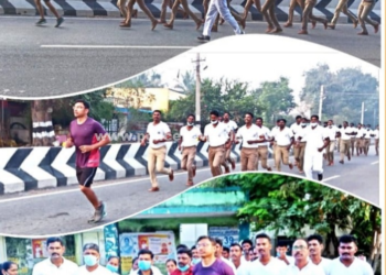 பெண்கள் மற்றும் பெண் குழந்தைகள் பாதுகாப்பு விழிப்புணர்வு ஓட்டம்”