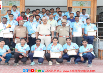 தமிழ்நாடு காவல்துறை சார்பில் பளுதூக்கும், உடல் தகுதி திறன் போட்டி: