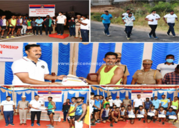 காவல்துறை – பொதுமக்கள் நல்லுறவு மினி மாரத்தான் போட்டி.