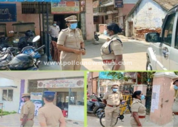 இராணிப்பேட்டை மாவட்ட காவல் கண்காணிப்பாளர் அவர்கள் பாதுகாப்பு பணிகளை குறித்து ஆய்வு