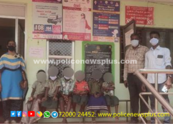 ஆதரவின்றி சாலையில் சுற்றி திரிந்த சிறுவர்களை மீட்கப்பட்டு குழந்தைகள் நல குழுவிடம் ஒப்படைத்த திருநெல்வேலி மாவட்ட காவல் துறையினர்.