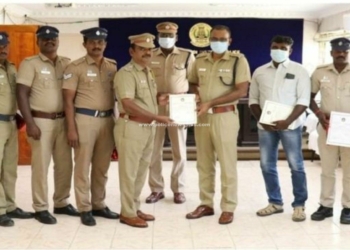 தூத்துக்குடி  மாவட்டத்தில் 17 காவல்துறையினருக்குபாராட்டுச்சான்றிதழ்