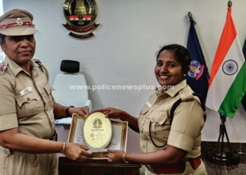 காவலர்களை உற்சாகப்படுத்திய காவல் கண்காணிப்பாளர் தீபா சத்யன்