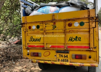 5 டன் ரேஷன் அரிசி பறிமுதல்