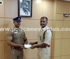 மாவட்ட அளவில் இடம் பிடித்த மாவட்ட காவலர்