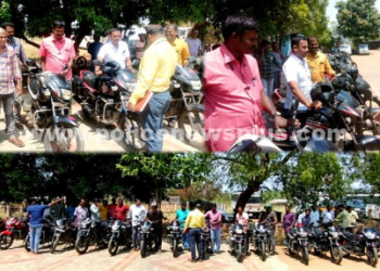 வாகனங்களை ஆய்வு மேற்கொண்ட தனிப் பிரிவு காவல் ஆய்வாளர்