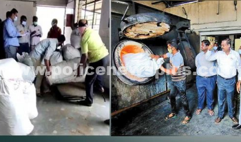 36 கோடி ரூபாய் மதிப்புள்ள போதைப் பொருட்கள் எரிப்பு