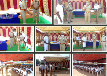 புதிதாக தேர்வு செய்யப்பட்ட காவலர் பயிற்சிப் பள்ளி