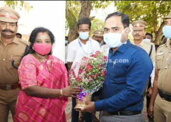 காரைக்குடியில் புதுச்சேரி ஆளுநர்