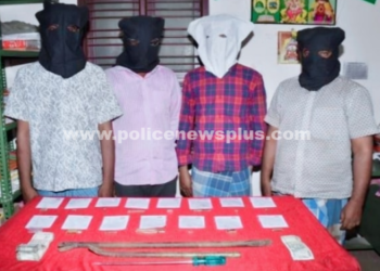 நான்கு  குற்றவாளிகள் கைது