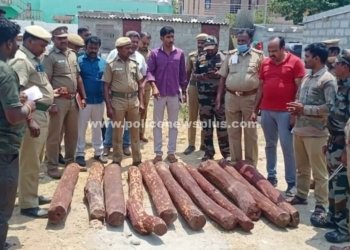 ரூ.50 லட்சம் மதிப்புள்ள பொருள் பறிமுதல்