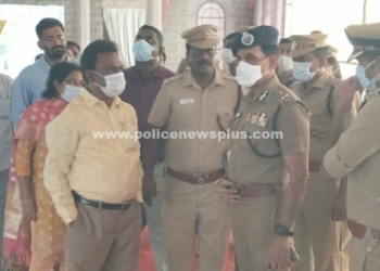 திண்டுக்கல்லில் தமிழக டி.ஜி.பி நேரில் சென்று ஆய்வு