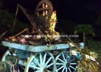 விழாவில் விபரீதம், தஞ்சாவூர் சென்ற முதல்வர்