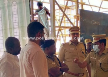 திண்டுக்கல்லில் அங்குவிலாஸ் மேல்நிலைப்பள்ளியில் டி.ஐ.ஜி ஆய்வு