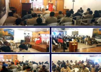 போலீசாருக்கு பயிற்சி முகாம்