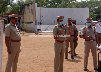 வாகன ஆய்வில் திண்டுக்கல் எஸ்பி