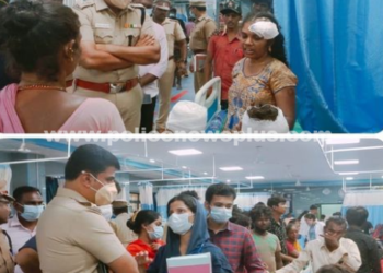 மருத்துவமனையில் காவல் கண்காணிப்பாளர்