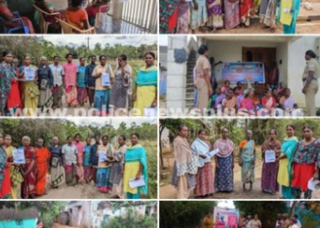 பிரசுரங்கள் அளித்து விழிப்புணர்வு