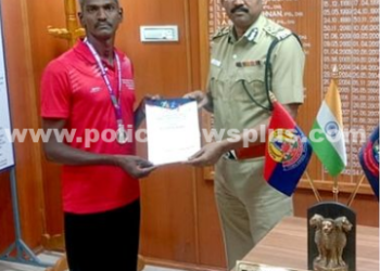 தடம் பதித்த மதுரை தலைமை காவலர்