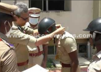 காவல் ஆளிநர்களுக்கு பாராட்டு