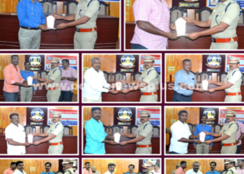 தனிப் பிரிவு கலந்தாய்வு கூட்டத்தில் காவல் கண்காணிப்பாளர்