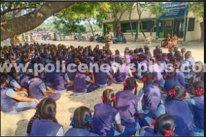 திண்டுக்கல் மாவட்ட காவல் துறையின் விழிப்புணர்வு