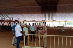 திண்டுக்கல்லில் முதல்வரின் வருகையை முன்னிட்டு எஸ்பியின் ஆய்வு