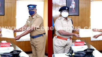 தஞ்சை காவலர்களுக்கு எஸ்பி பாராட்டு