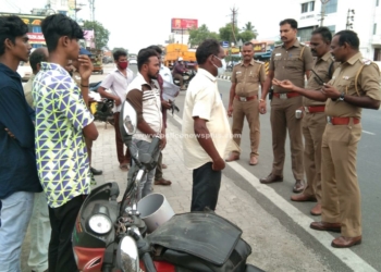 திண்டுக்கல்லில், தீவிர வாகன சோதனை